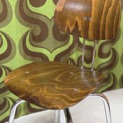 Lot of 3 Egon Eiermann Orchestra W+S vintage chairs.