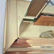 Lampe "pomme" le dauphin verre métal doré