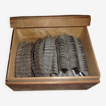 Box of old small molds