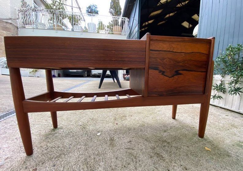 Vintage 50-year-year rosewood console