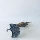 Heron, brass bird