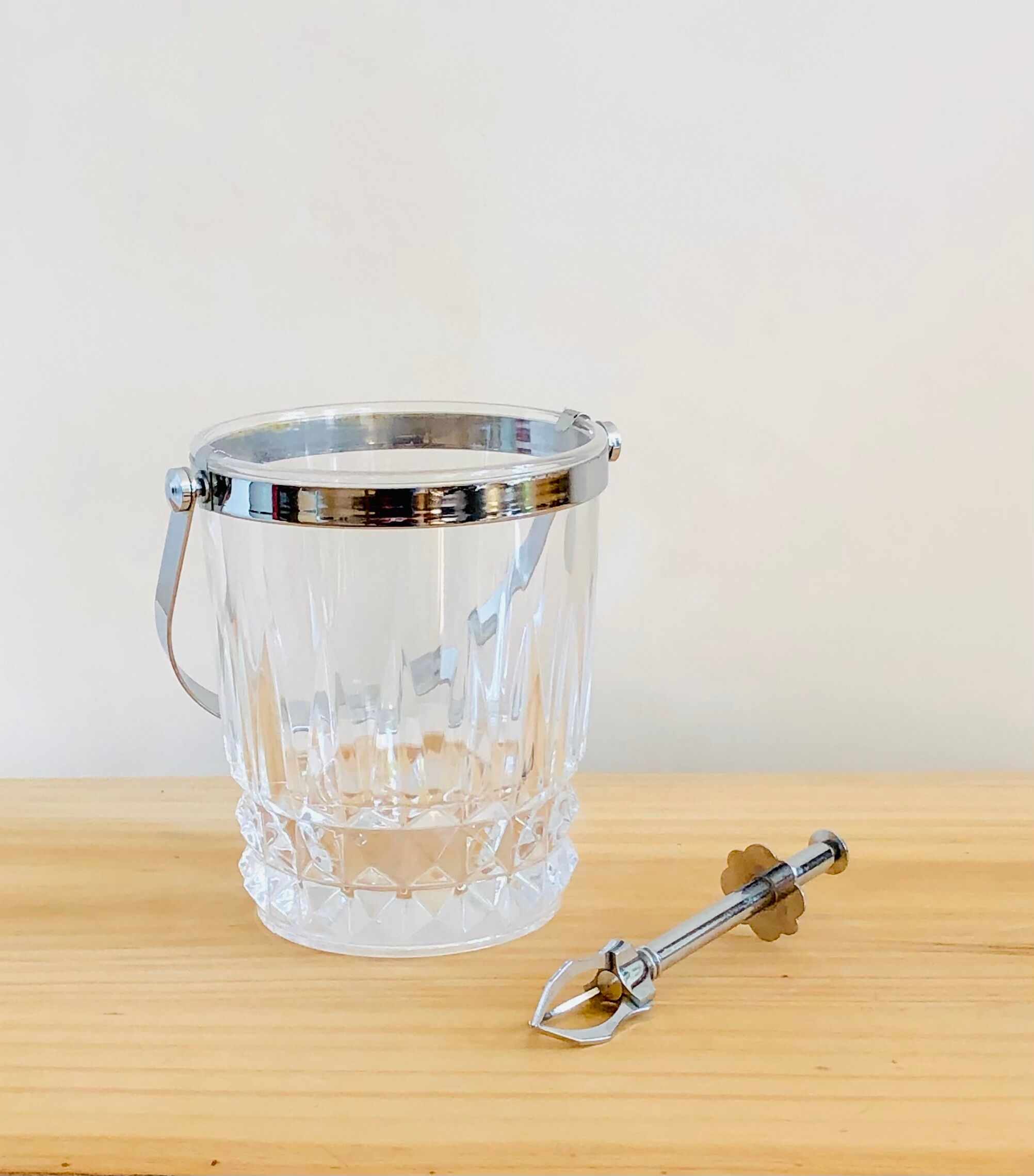 Vintage ice bucket Cristal d'Arques