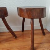 Brutalist stools 1970