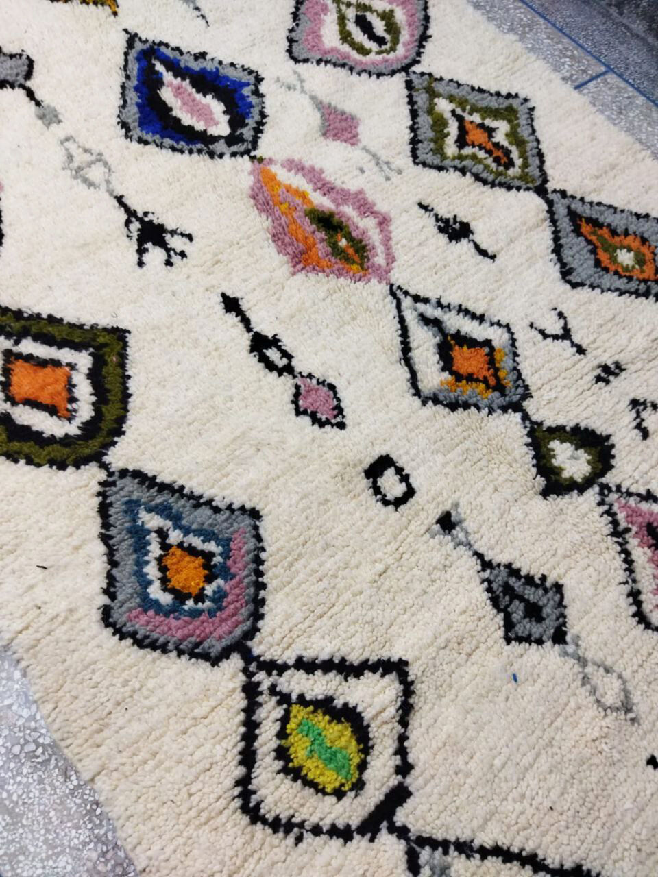 Moroccan berber carpet 230x152cm