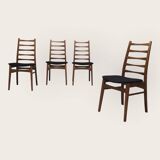 Vier Mid Century stoelen