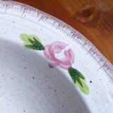 Assiette creuse en faïence Niderviller