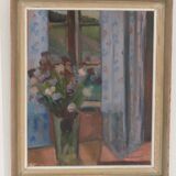 Original Swedish Oil on Panel – “Muted Scene” by Karl Erik Billeström