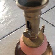 Candlestick to push bronze of the forties.