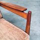 Set of Mid-Century Scandinavian Wingback Armchairs, Denmark, 1960s