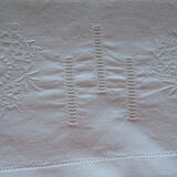 Flat sheet with beautiful embroidery