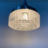 Scandinavian vintage bubble glass tulip pendant light