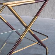 1950s Italian Bar Trolley, Attributed to Cesare Lacca