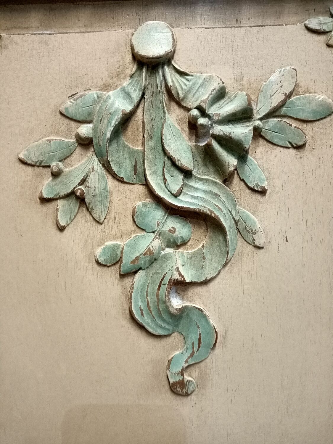 Old weathered Provencal buffet