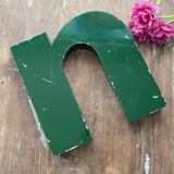 Letter n or u