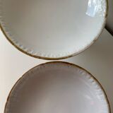 E. Bourgeois porcelain compote bowls circa 1900