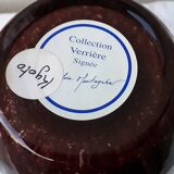 Montagnon glass vase