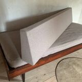 Daybed Scandinavian vintage rosewood sofa bed