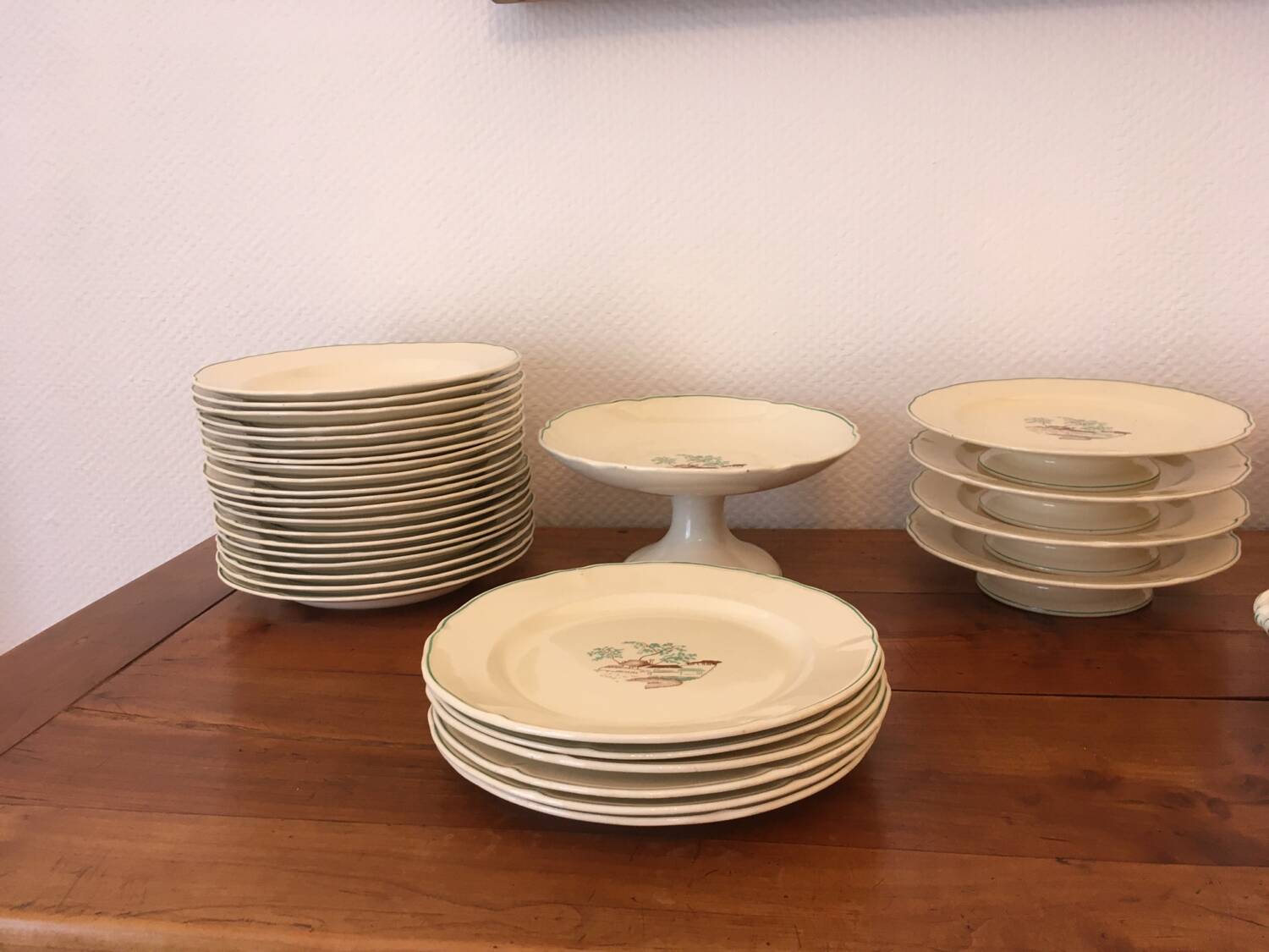 Old Luce Paris earthenware service