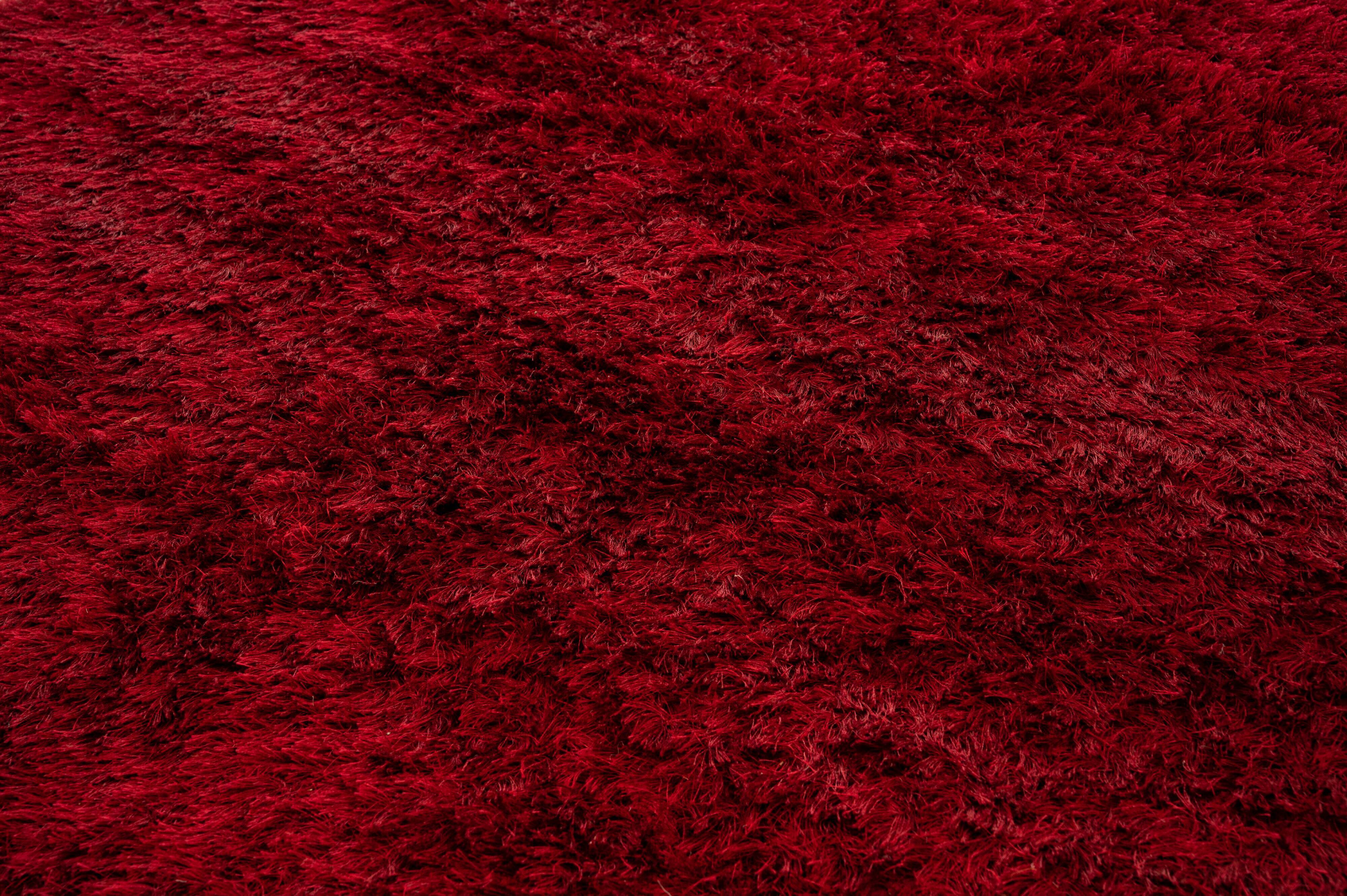 NOS Scandinavian design viscose rya rug by Axeco Svenska AB. 198 x 142 cm = 78 x 56 in