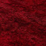 NOS Scandinavian design viscose rya rug by Axeco Svenska AB. 198 x 142 cm = 78 x 56 in