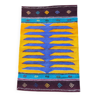 Tapis kilim vintage fait main