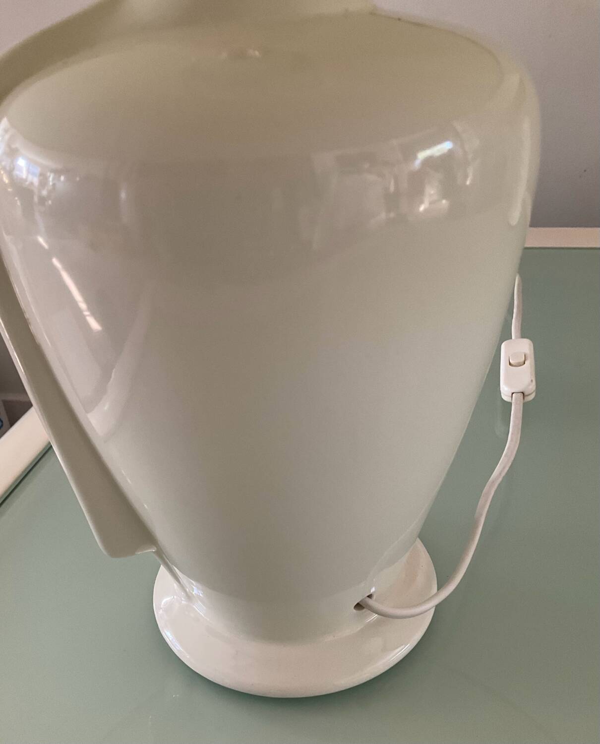 Paire de lampes vintage en céramique