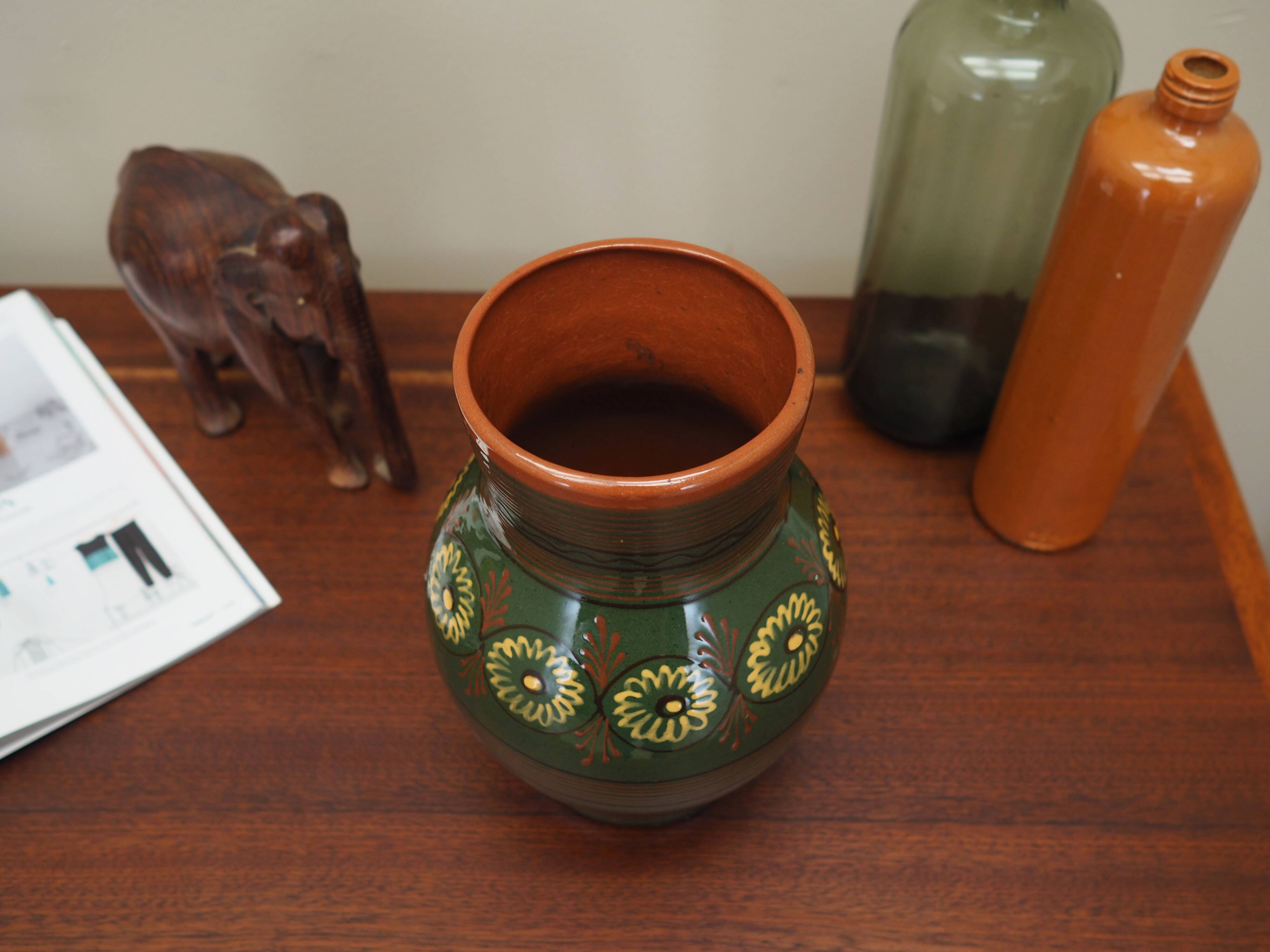 Ceramic vase, Danish design, 1970s, production: Denmark