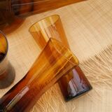Set of 4 glasses and carafe
