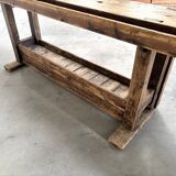 Large antique carpenters working table