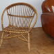 60s rattan chair