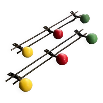 Coat racks hooks balls