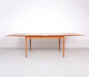 Extendable dining table by AR Møbler, 1960s