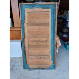 19th century mirror in wood and gilded stucco "scallop shell"