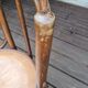 4 bistro chairs from the 30s art nouveau