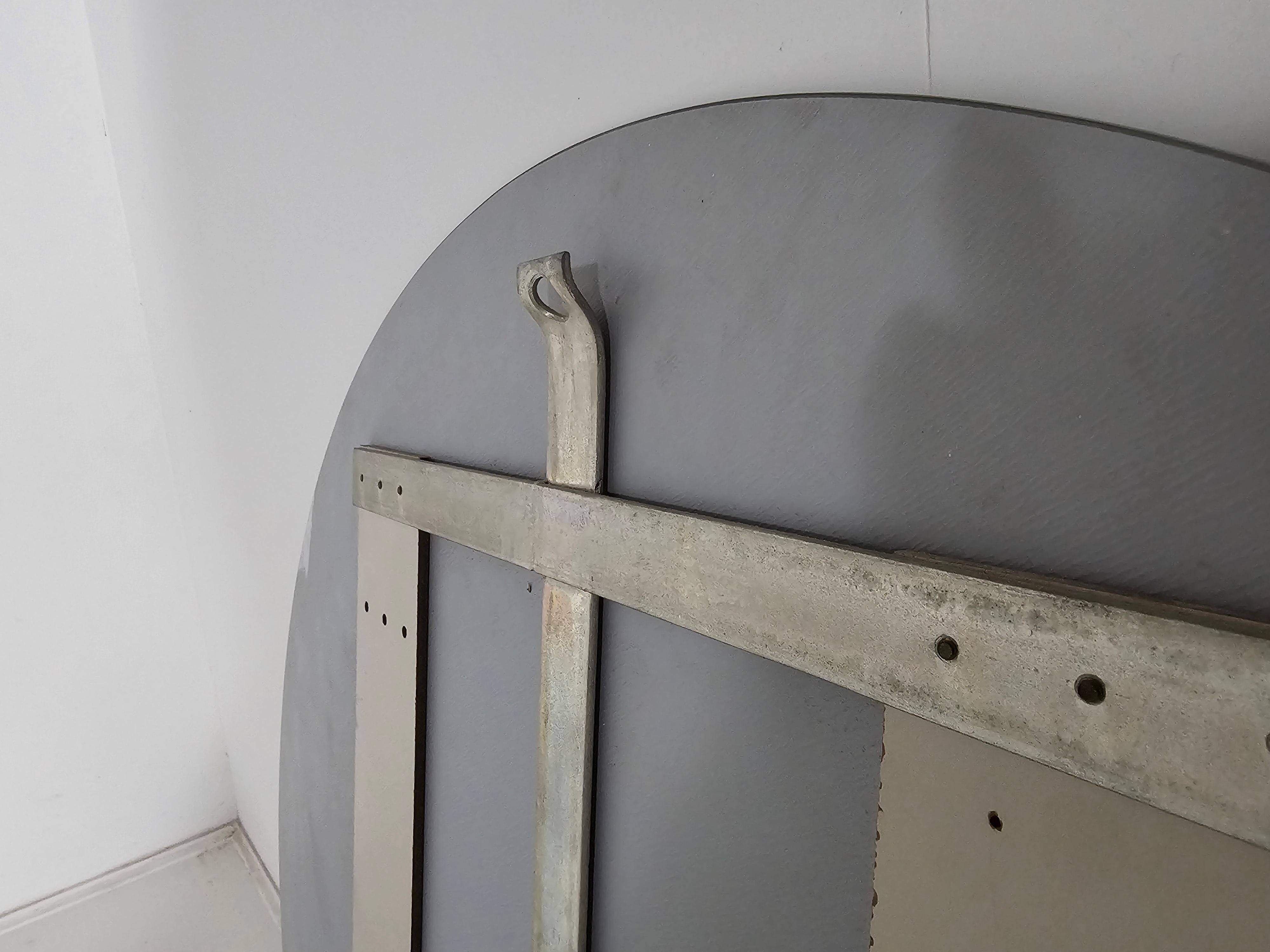 Large modern Italian wall mirror from the mid-20th century.