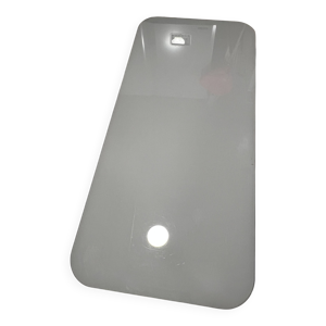 Table basse Roche Bobois octet plateau en verre coloré