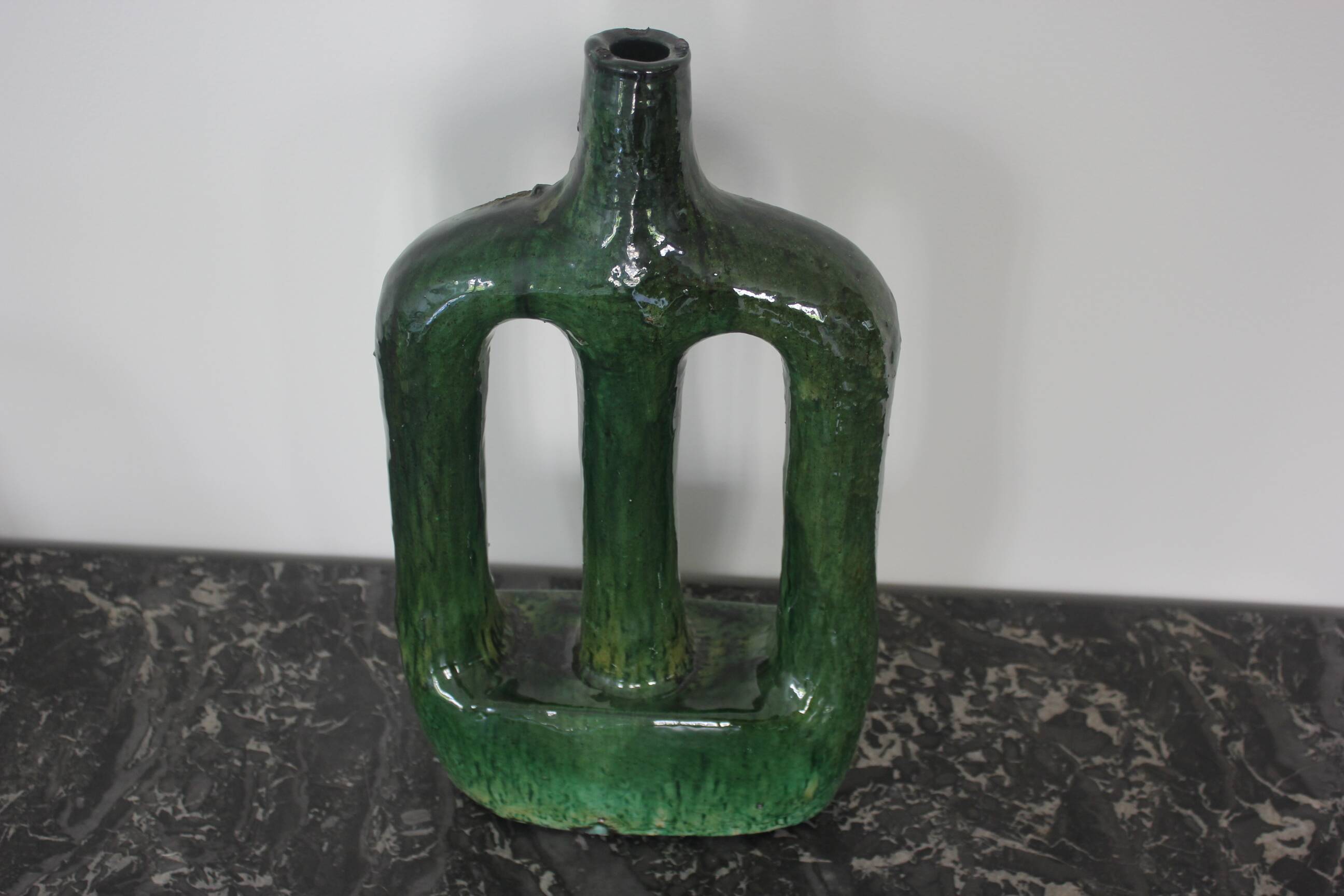 Tamegroute green abstract piece