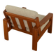 brutalism armchair, vintage