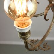 Lustre en laiton Art-déco, années 1930
