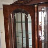 Window magnifier walnut