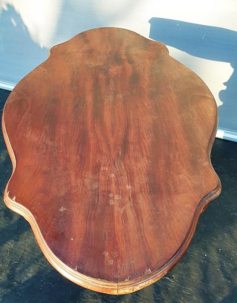 Napoleon III violin table with 2 drawers for inspired musician