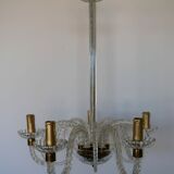 Vintage glass chandelier
