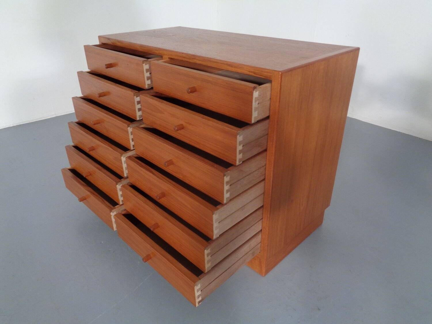 Danish Teak Chest of Drawers, 1960s