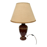 Vintage brown and gold table lamp