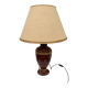 Vintage brown and gold table lamp