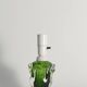 Green Glass Table Lamp Börne Augustsson, Åseda, 1950s