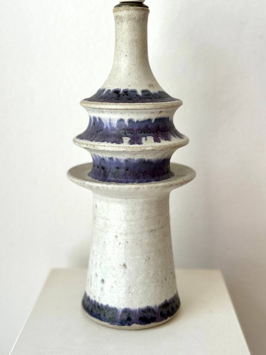Danish ceramic lamp by Carl Cunningham-Cole for Kähler & Le Klint, 1960s