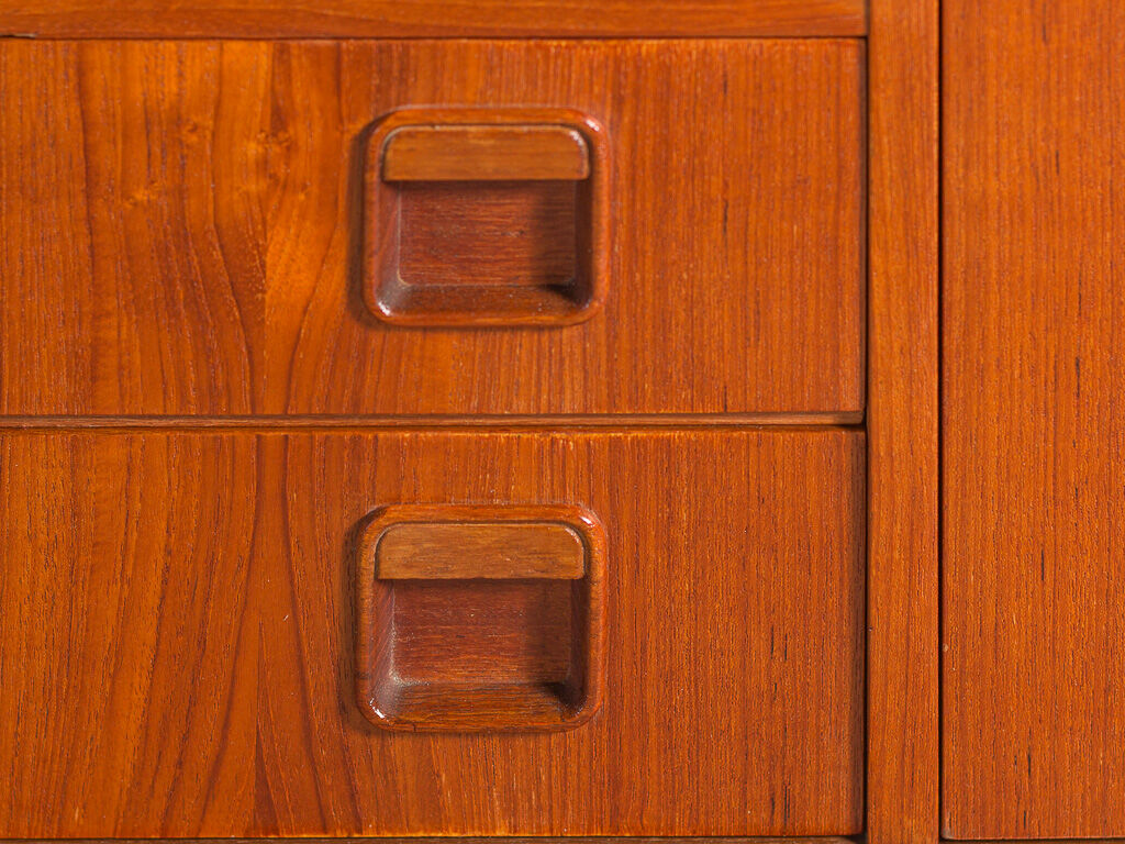 Teak buffet with a flap, circa 1960