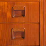 Teak buffet with a flap, circa 1960