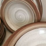 Service Niderviller Fonteneige 10 assiettes plates 10 assiettes creuses